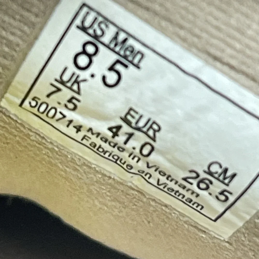 Vans Sneakers Mens 8.5 Old Skool Low Top Skate Tan Causal Shoes 500714‎